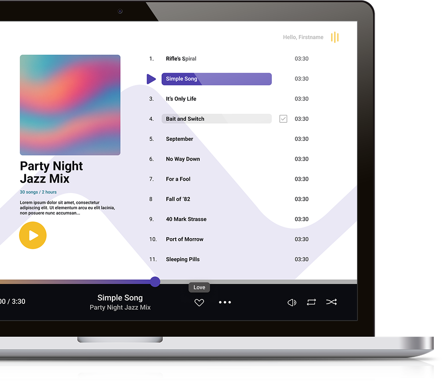Ambient App Visual